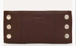 110 North Espresso Pebble Wallet