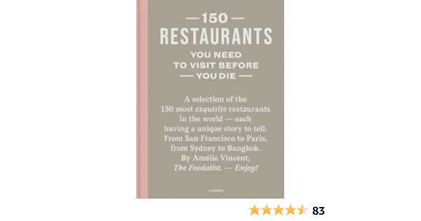 150 Restaurants You Need to Visit Before You Die