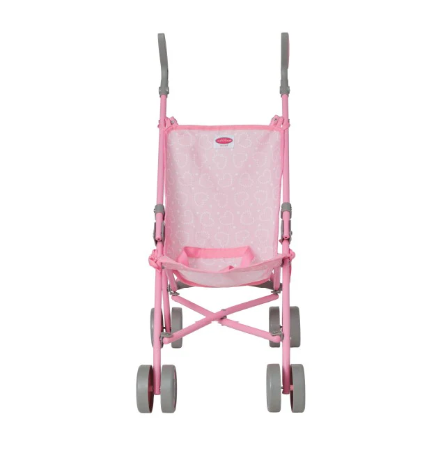 19" Pink Hearts Umbrella Stroller