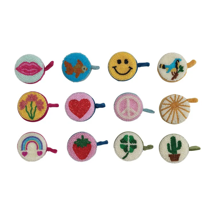 2"Rd Glass Beaded Polyester Measuring Tape
