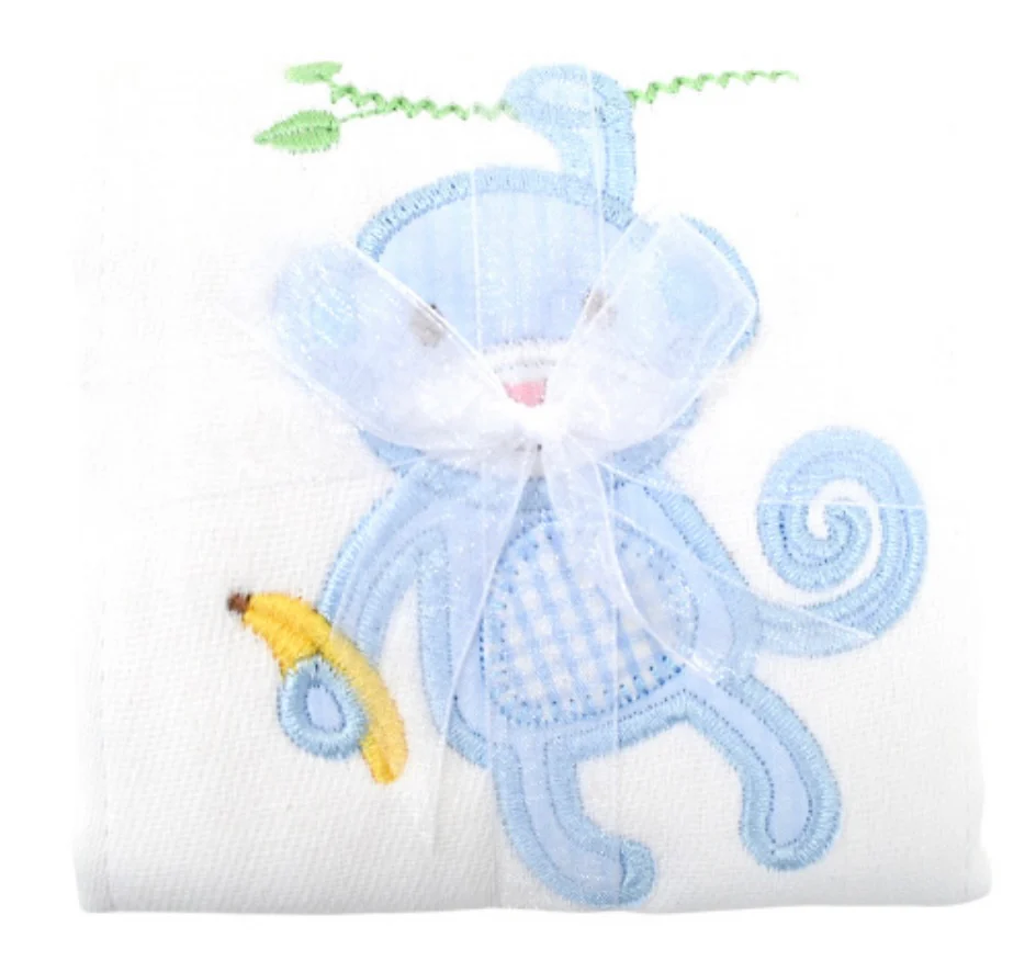 3 Marthas Monkey Burp Cloth - Image 2