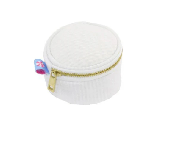 3" White Seer Mini Button