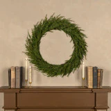 30" SOFT TOUCH NORFOLK PINE WREATH