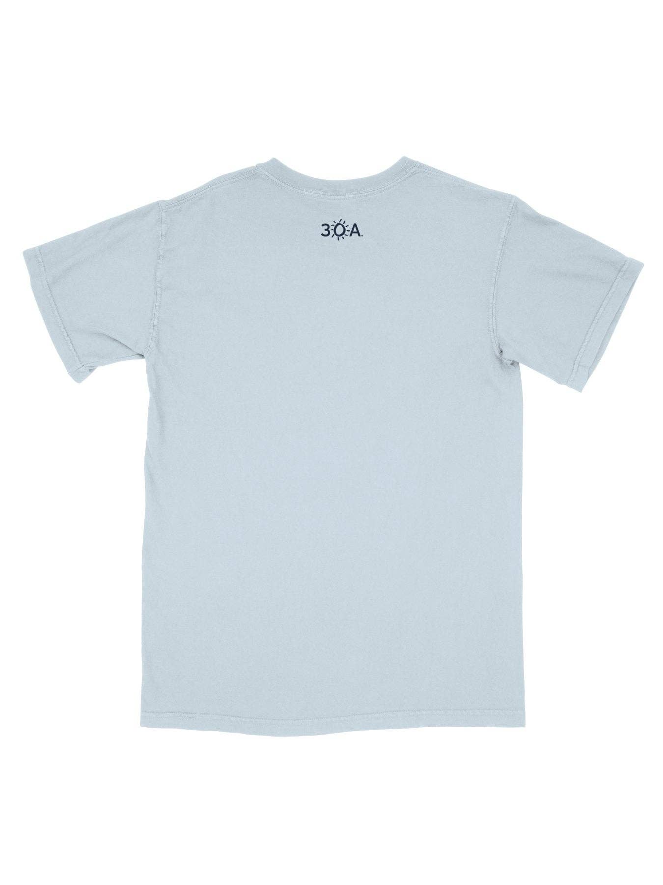 30A Gear - 30A Beach Happy Minimalistic T-Shirt: Light Green / S - Image 17