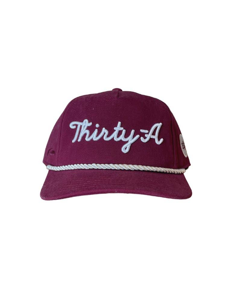 30A Gear - Thirty-A Script Hat With SEC Colorways: Alabama - Image 12
