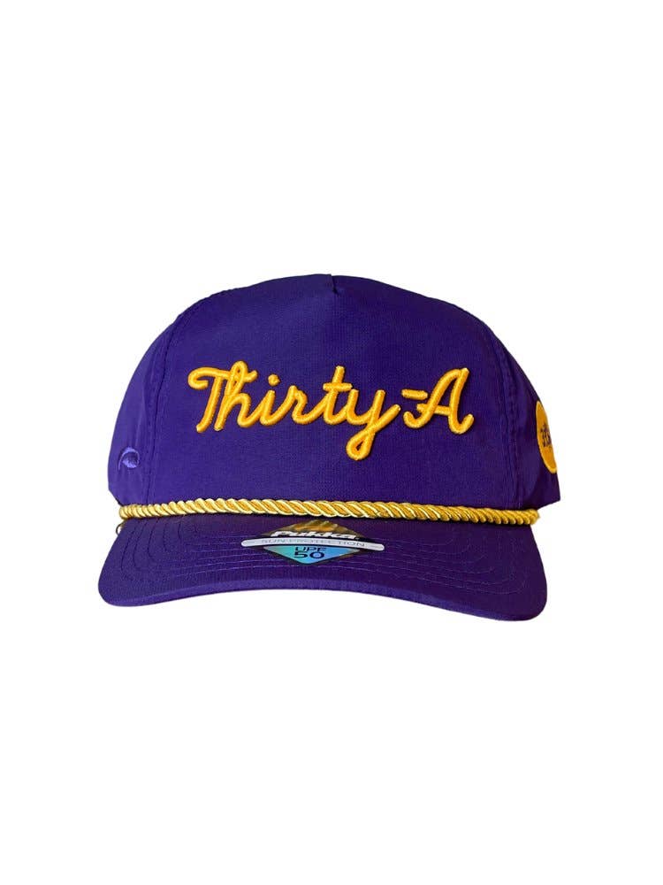 30A Gear - Thirty-A Script Hat With SEC Colorways: Auburn - Image 6