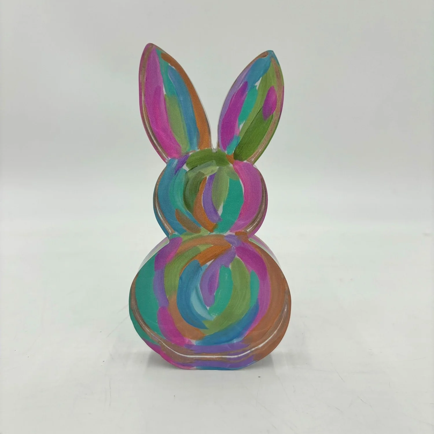 3x6" Cutout Acrylic, Bright Bunny ©Haley Bush