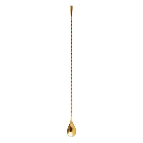 40 cm Gold Weighted Barspoon