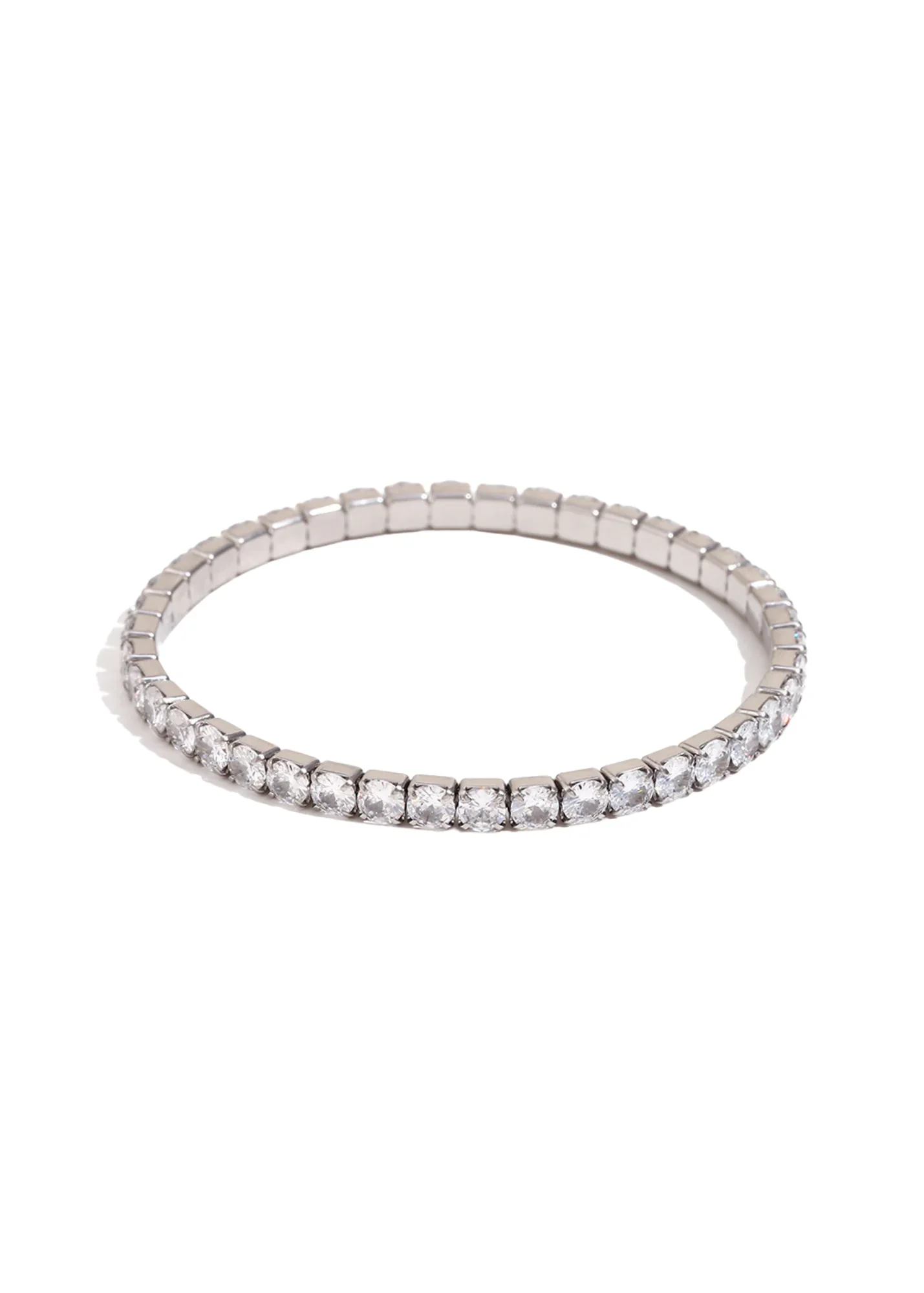 4mm Stretchy Tennis Bracelet - Image 2