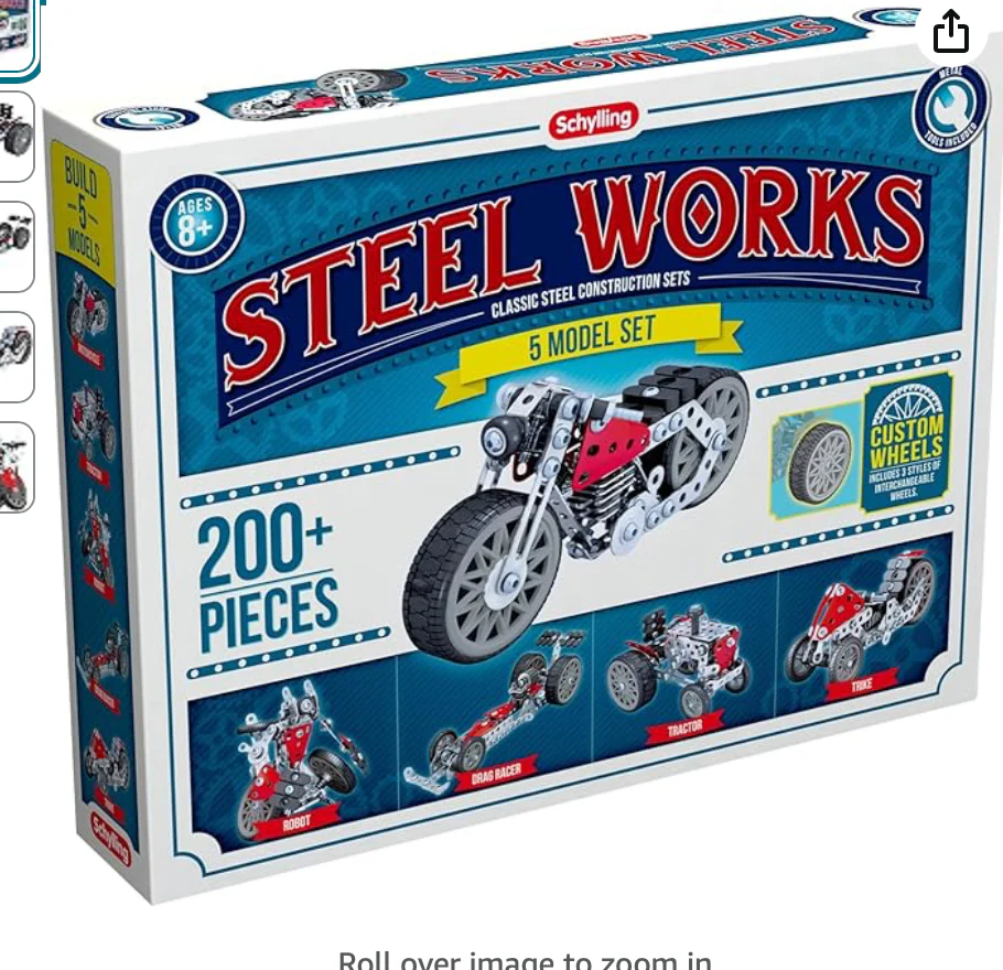 5 Model Set- Steel Works
