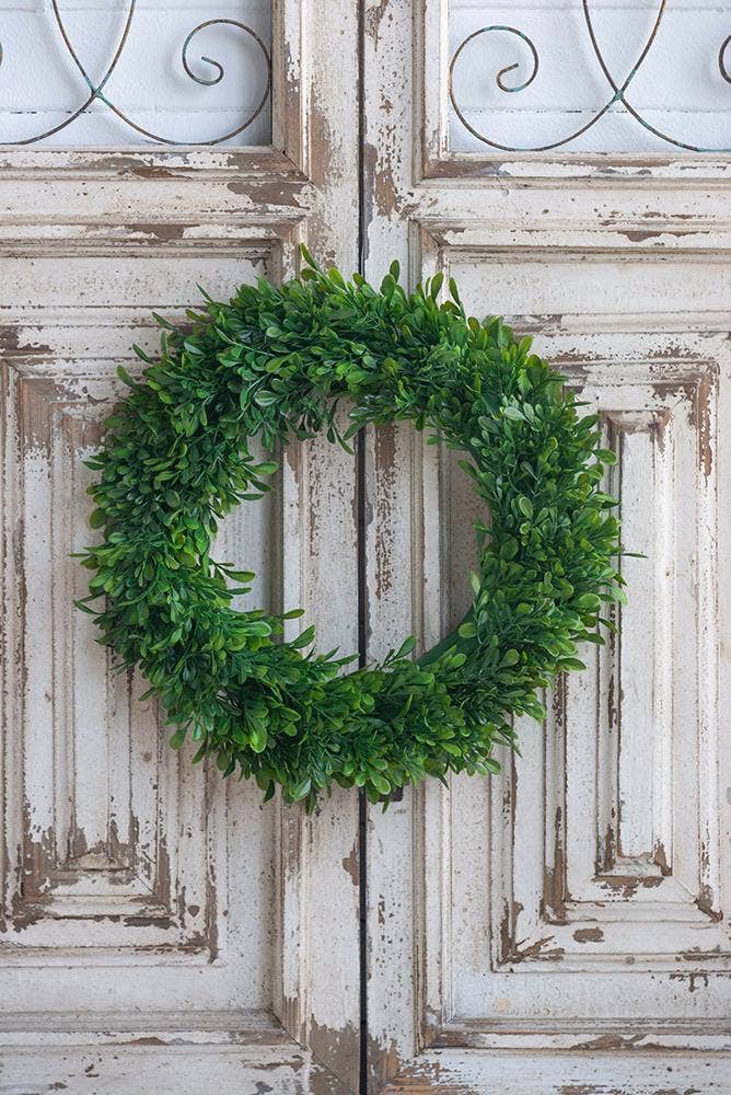 A&B Home Group Inc. -Greenery Wreath L:16x2.5x16" or S:12x2x12" - Image 4