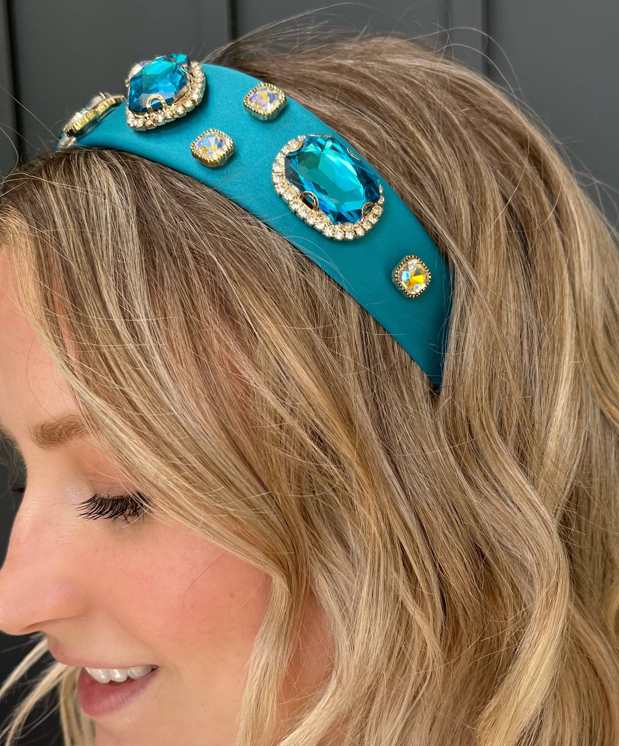 Accessory Concierge - Gem Headband - more colors: Pink - Image 3