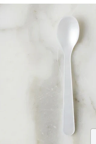 Acrylic Dipping Spoon, Pearl