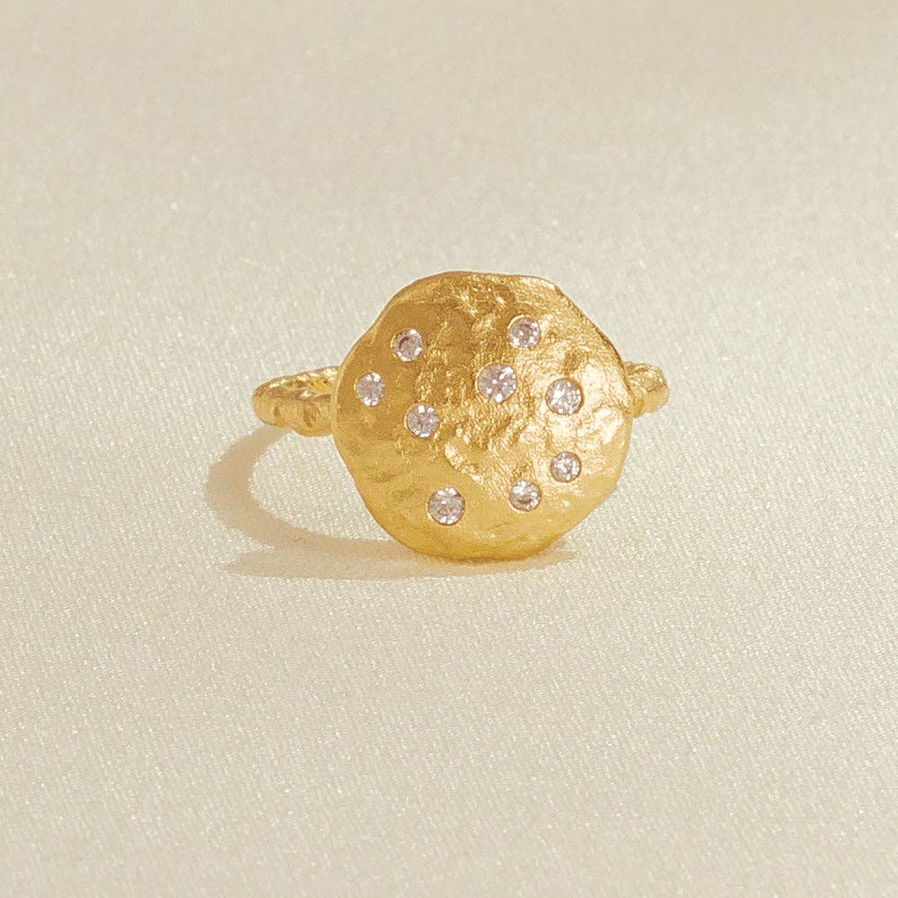 Agapée Jewelry - Lattea Ring | Jewelry Gold Gift Waterproof