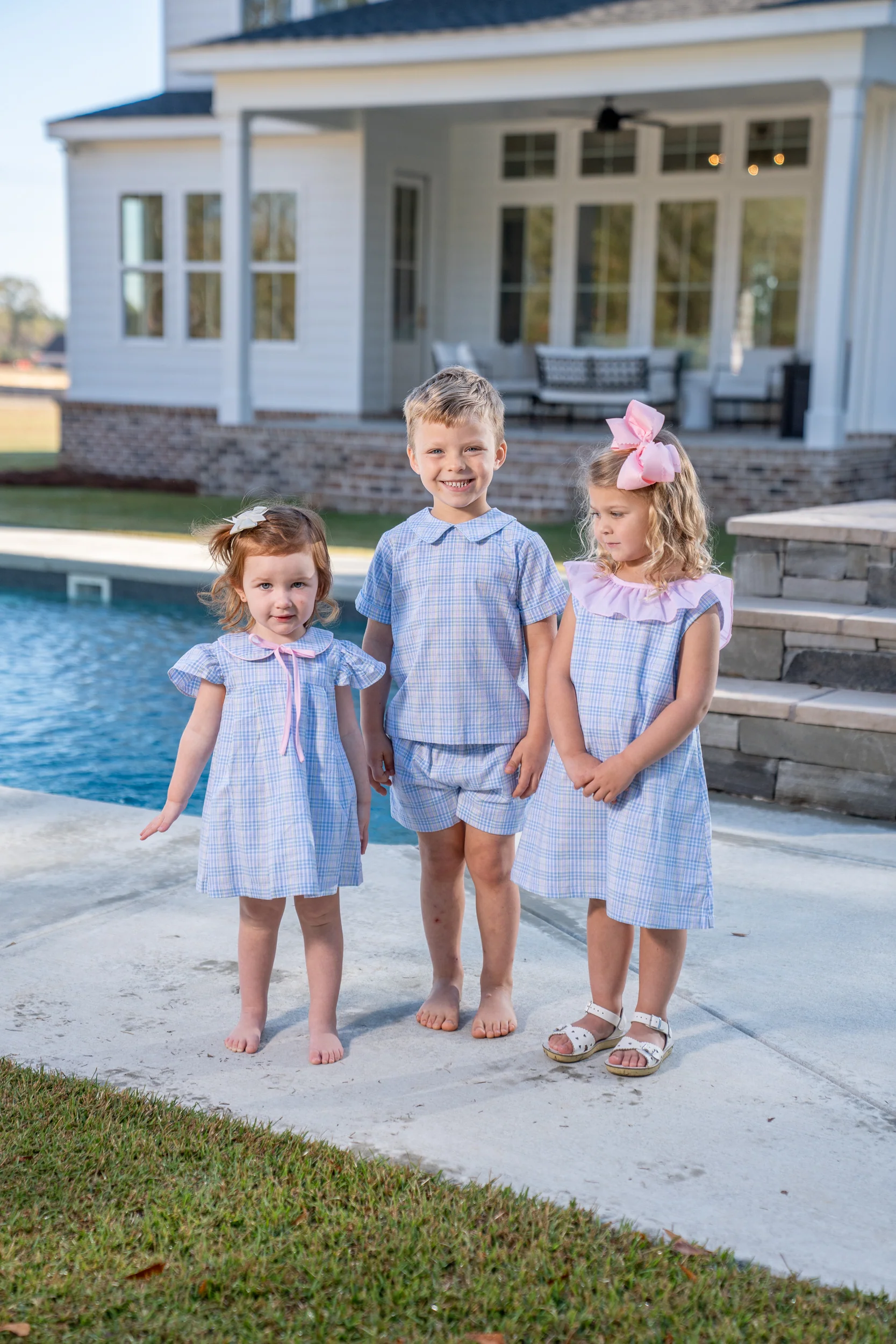 Ally Kole Spring Plaid Dress - Image 4