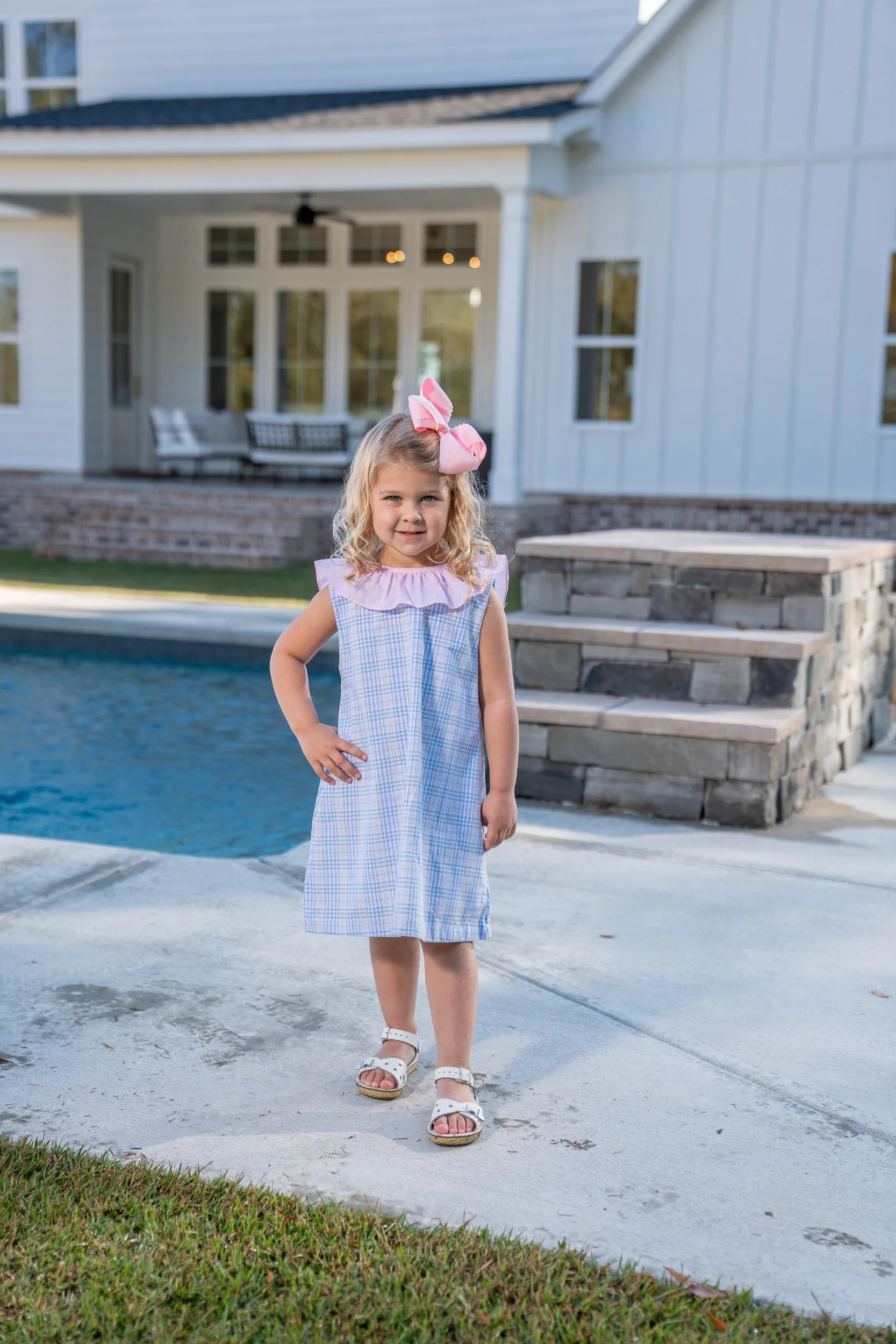 Ally Kole Spring Plaid Dress - Image 6