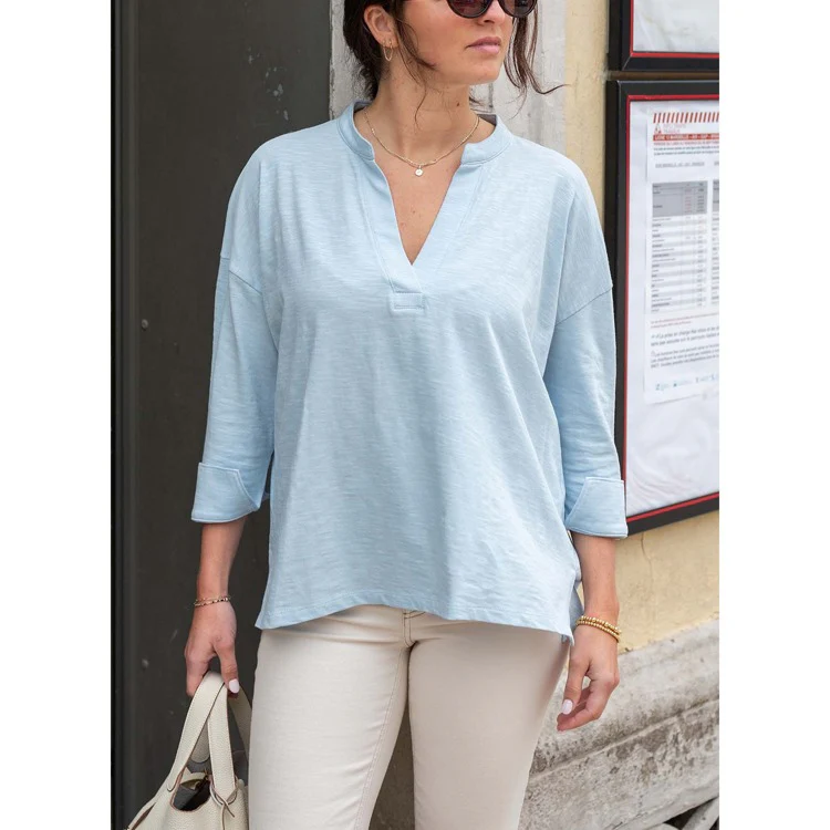 Amelia Cuff Tee