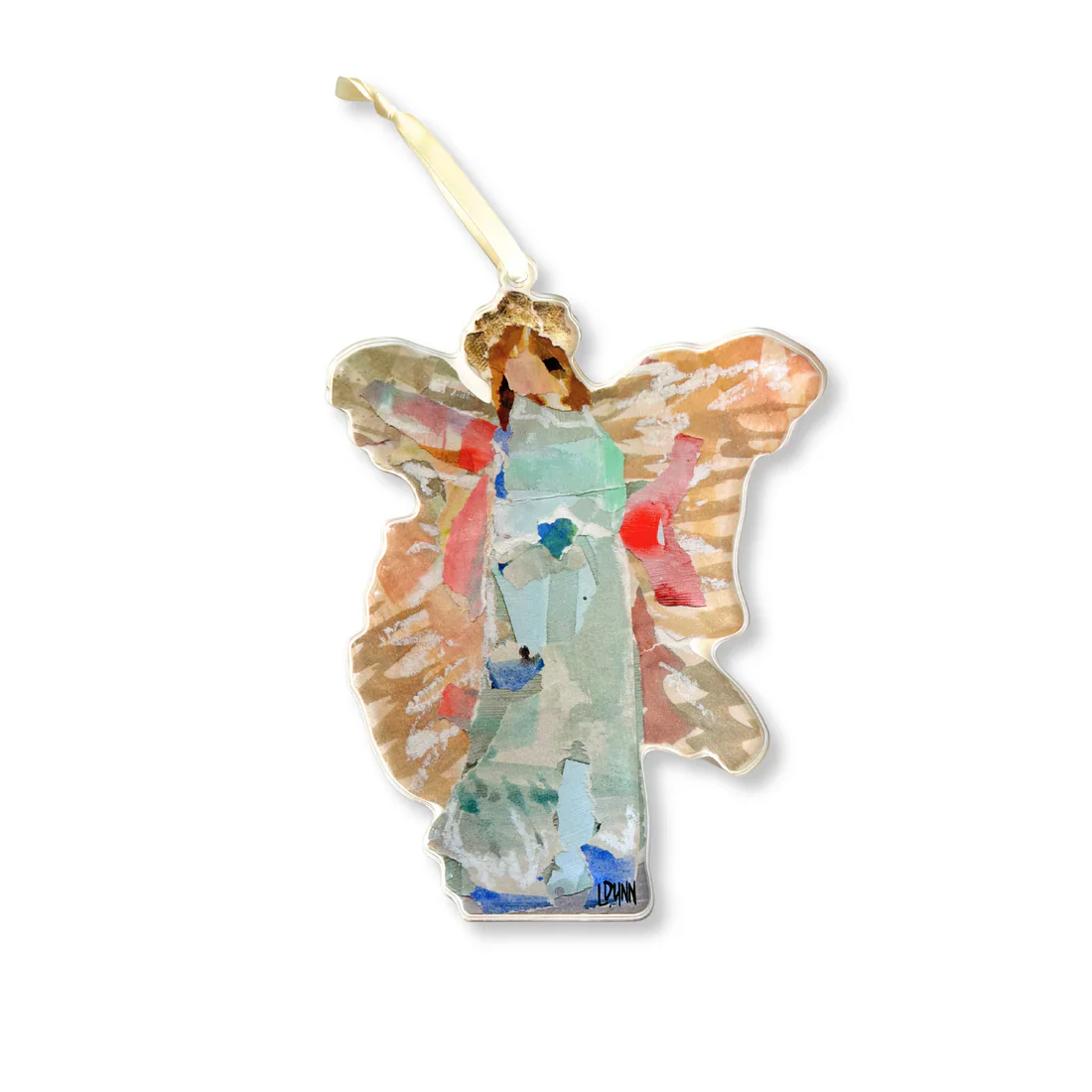 Angel Of Glory Acrylic Ornament - Image 2