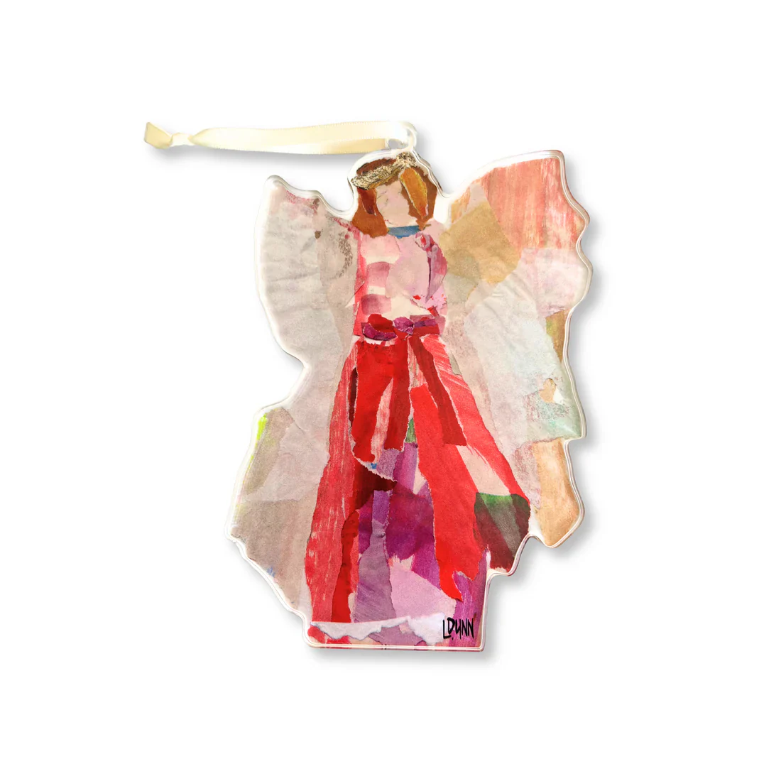 Angel Of Glory Acrylic Ornament - Image 3