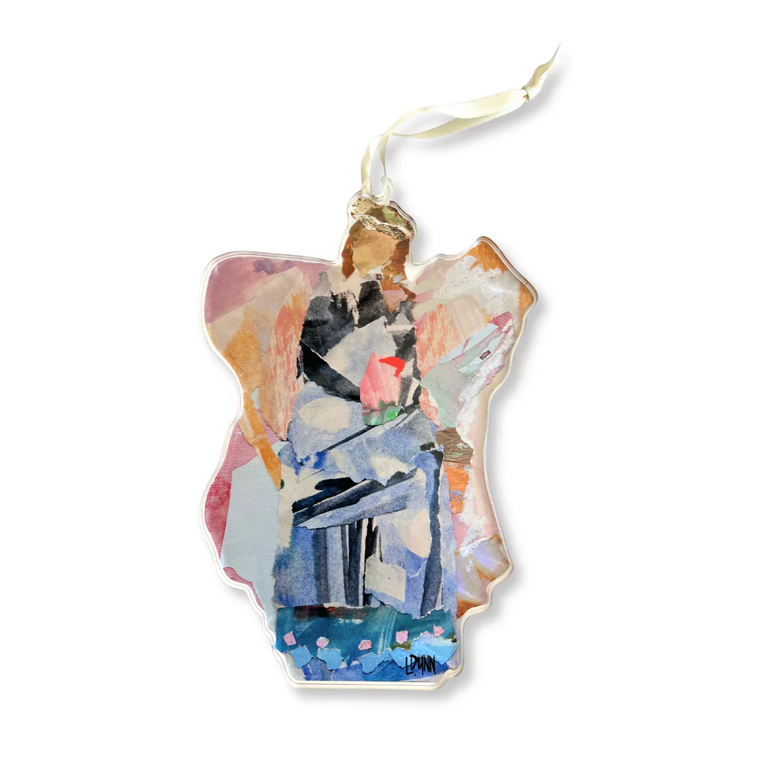 Angel Of Glory Acrylic Ornament - Image 4