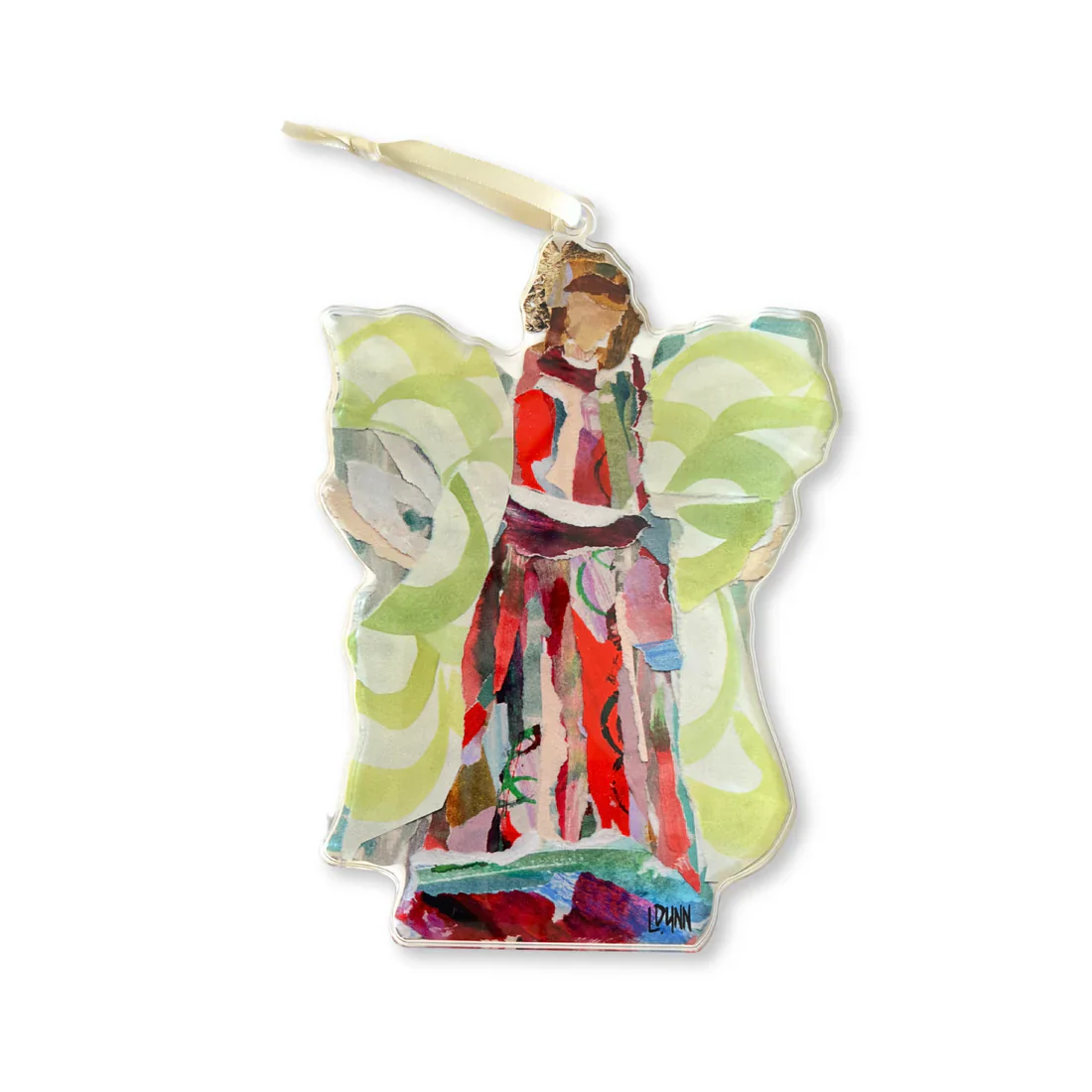 Angel Of Glory Acrylic Ornament - Image 5