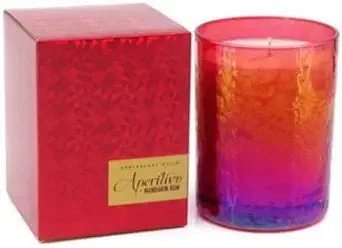 APERITIVO CANDLE -LUSTER RED MANDARIN RUM 9.7OZ