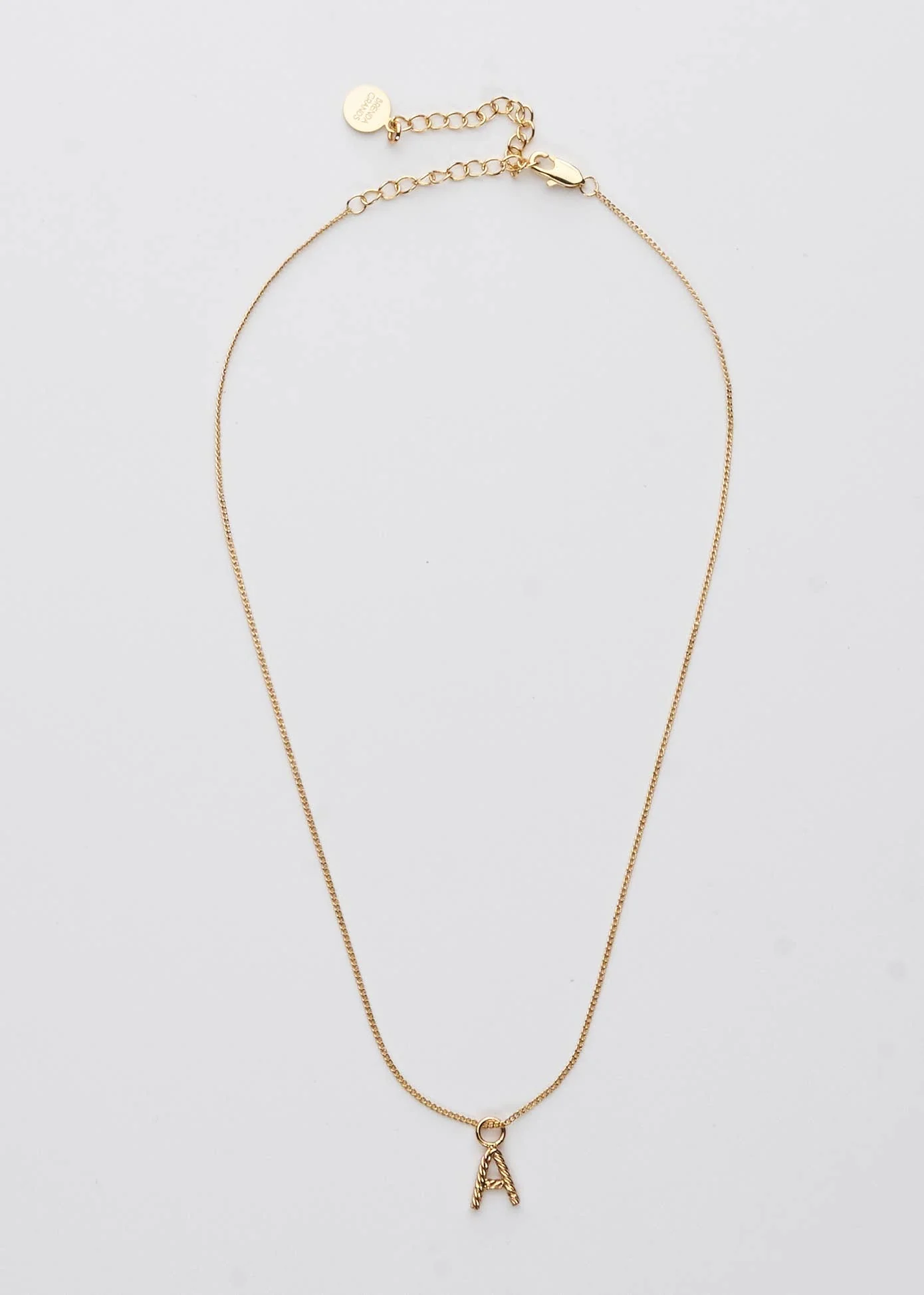 Aspen Initial Mini Necklace: Holiday Favorite!: N / 14"+3" - Image 7