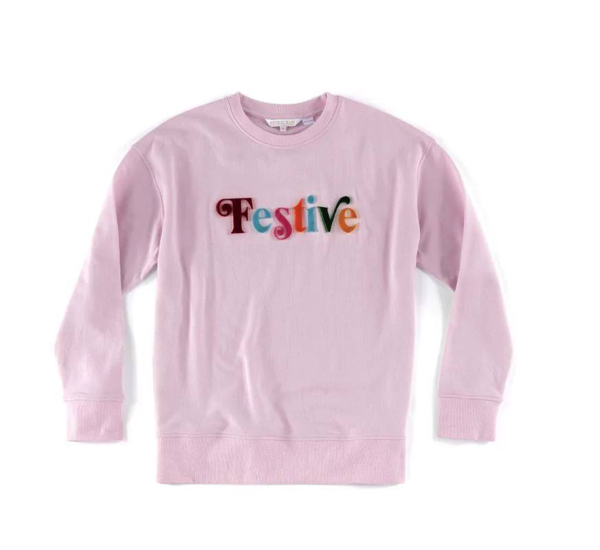 FESTIVE SWEATSHIRTS,BL