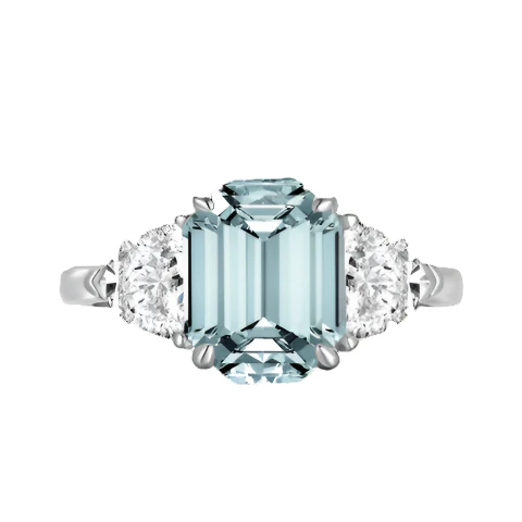 Aubrey Adele - Blue Allure Ring: 6