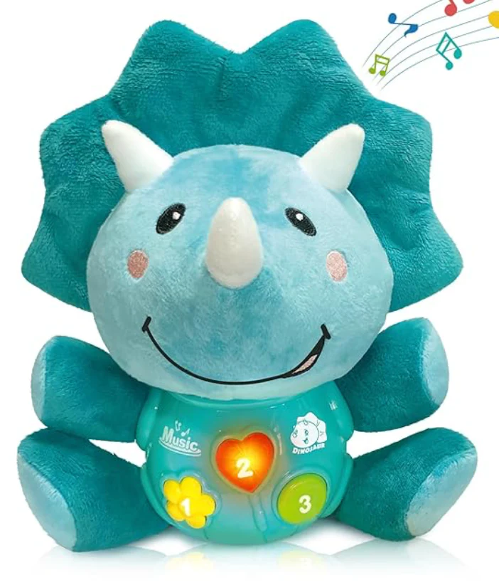 Baby Triceratops Musical Toys