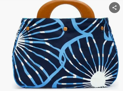 Bag Cover Jubilee Blue & Primrose Navy - Image 2