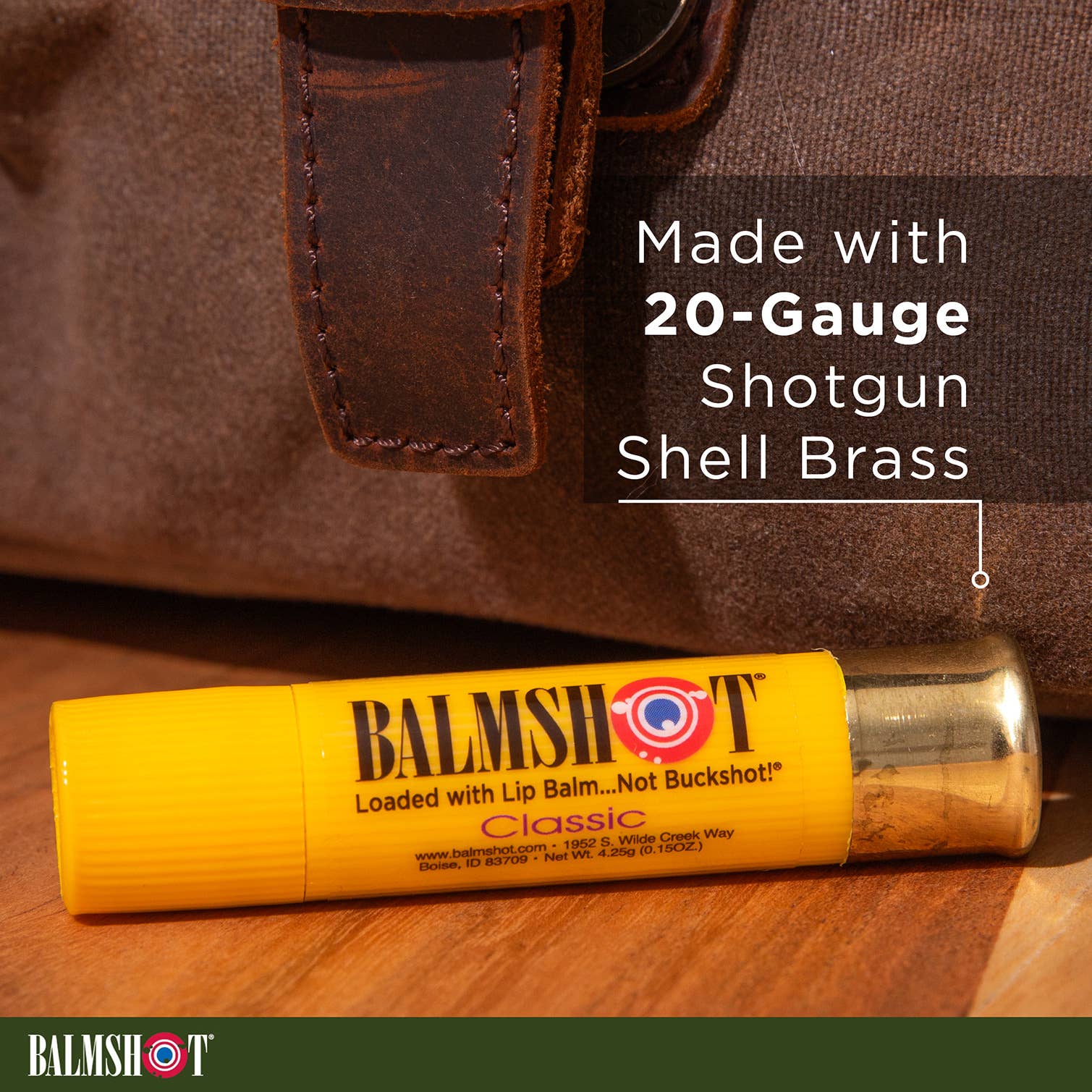 BALMSHOT Lip Balm - Classic Beeswax Lip Balm - Image 3