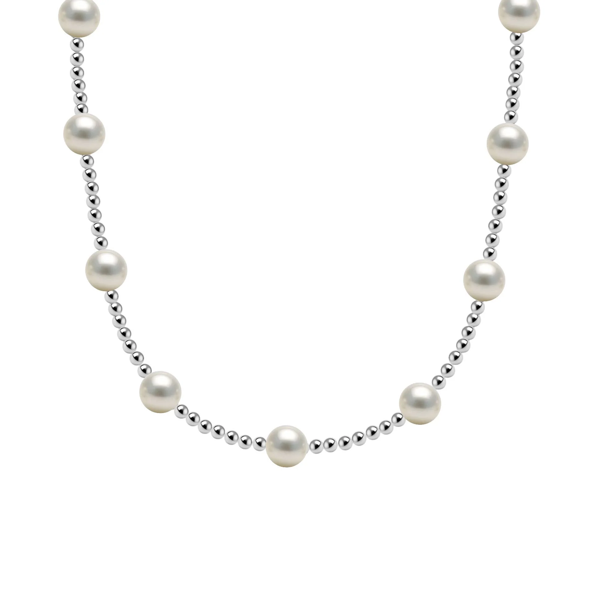 bara boheme - Bara | Gold Filled Beaded Necklace with Pearls: Gold Filled - Image 2