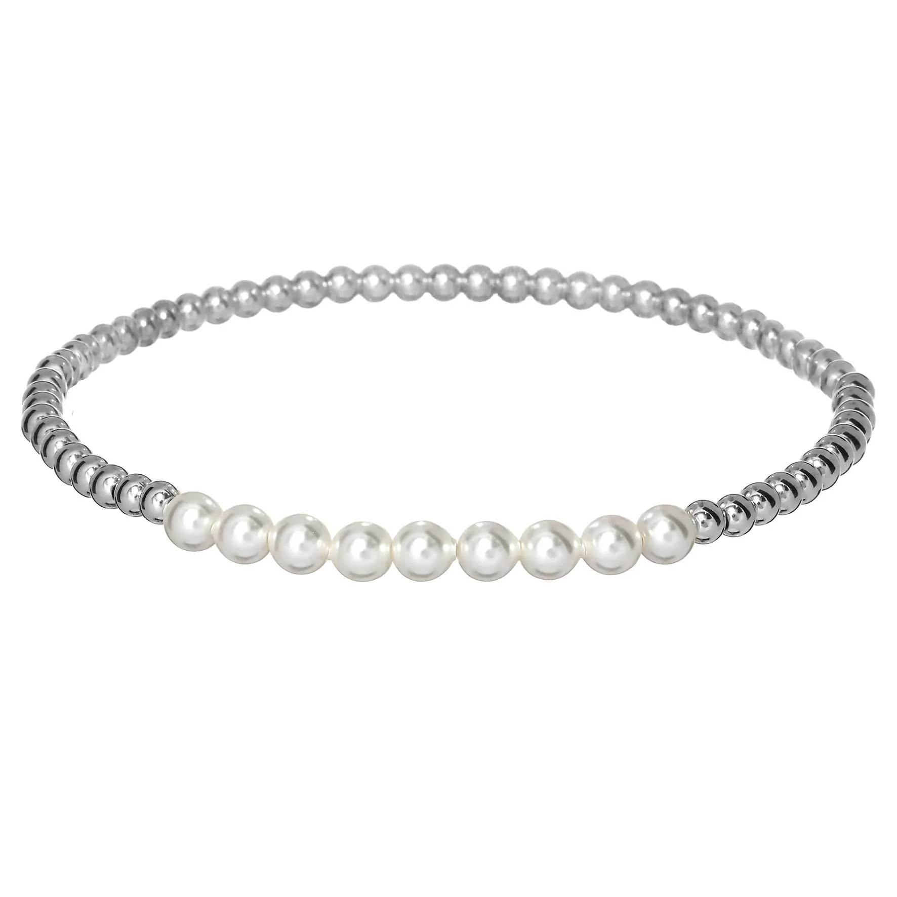 bara boheme - "COLETTE" 14K Gold Filled Bracelet: Gold Filled / Stretchy 6.5" - Image 2