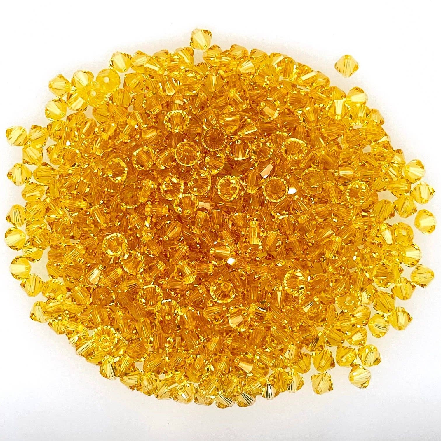 bara boheme - Crystal BTY | Gold Filled Beaded Bracelet: Golden Shadow / 14KG Filled / Stretchy 6.5" - Image 21