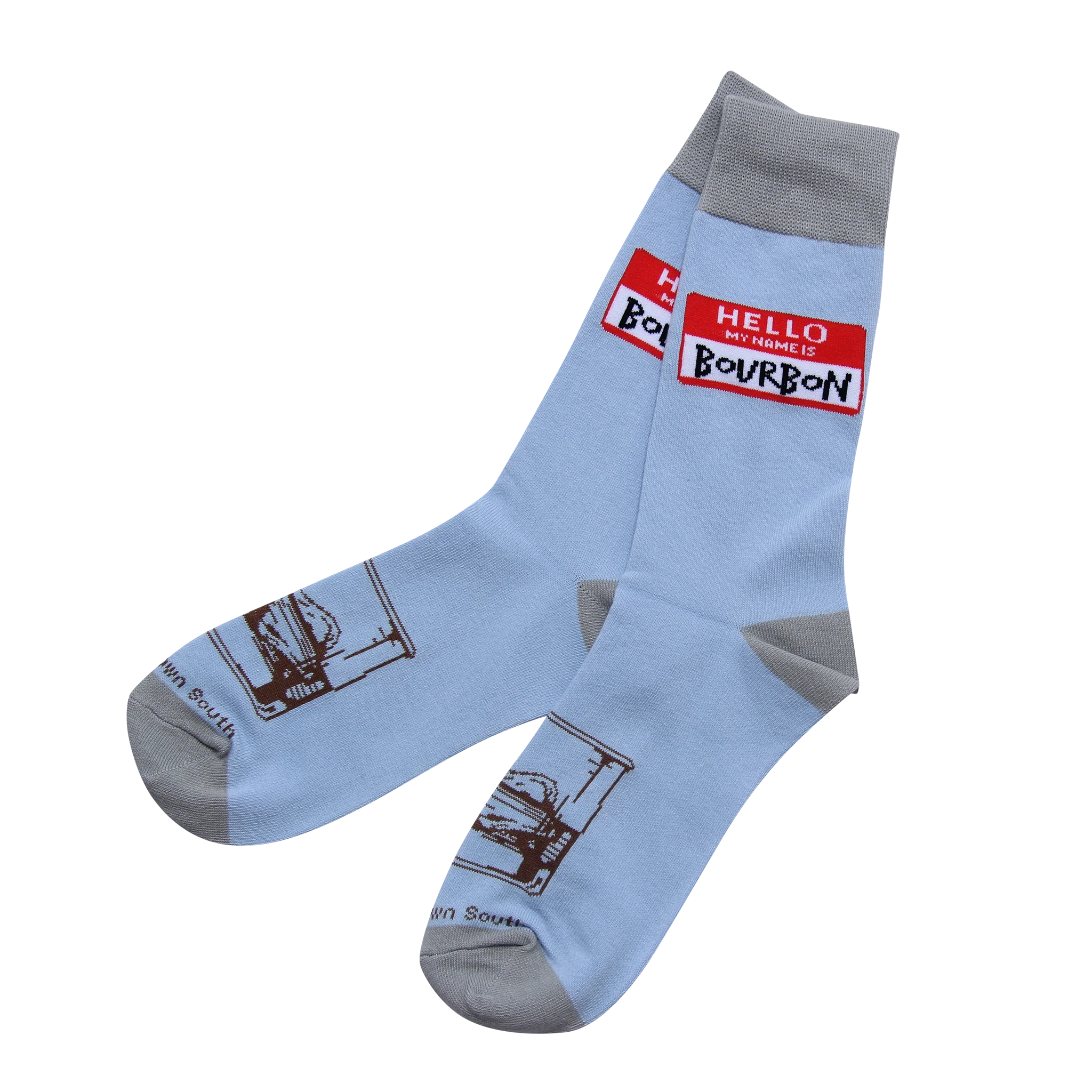 Barrel Down South - My Name Is Bourbon Socks