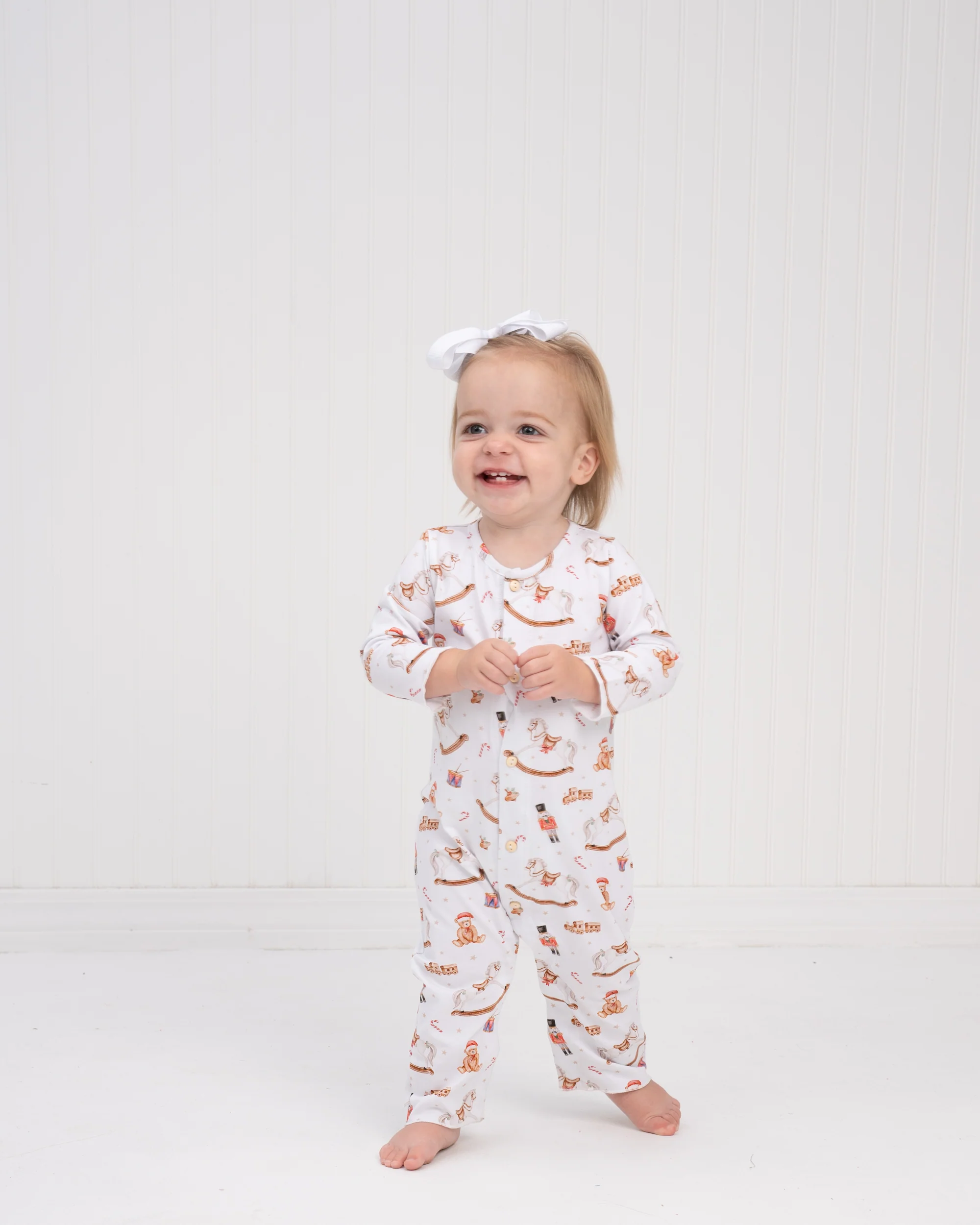 Beary Christmas Romper - Image 3