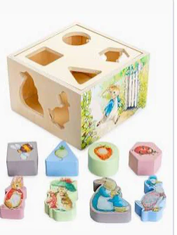Beatrix Potter Wooden Shape Sorter