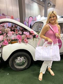 Beauty Stash - Sweet Bow Nylon Collection: Medium Cosmetic - Image 8
