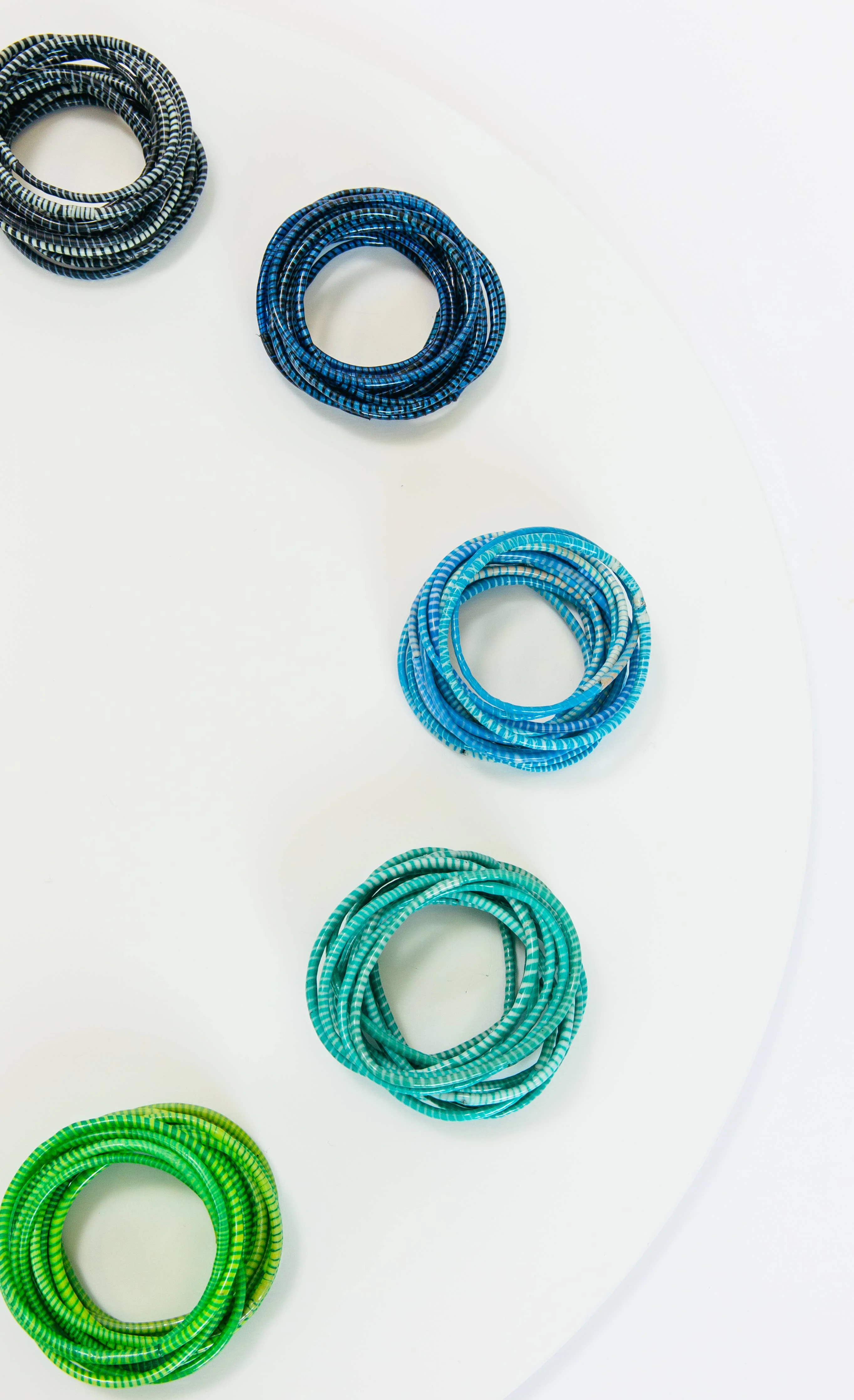 BECASA - Beach Bangles - Black - Image 3