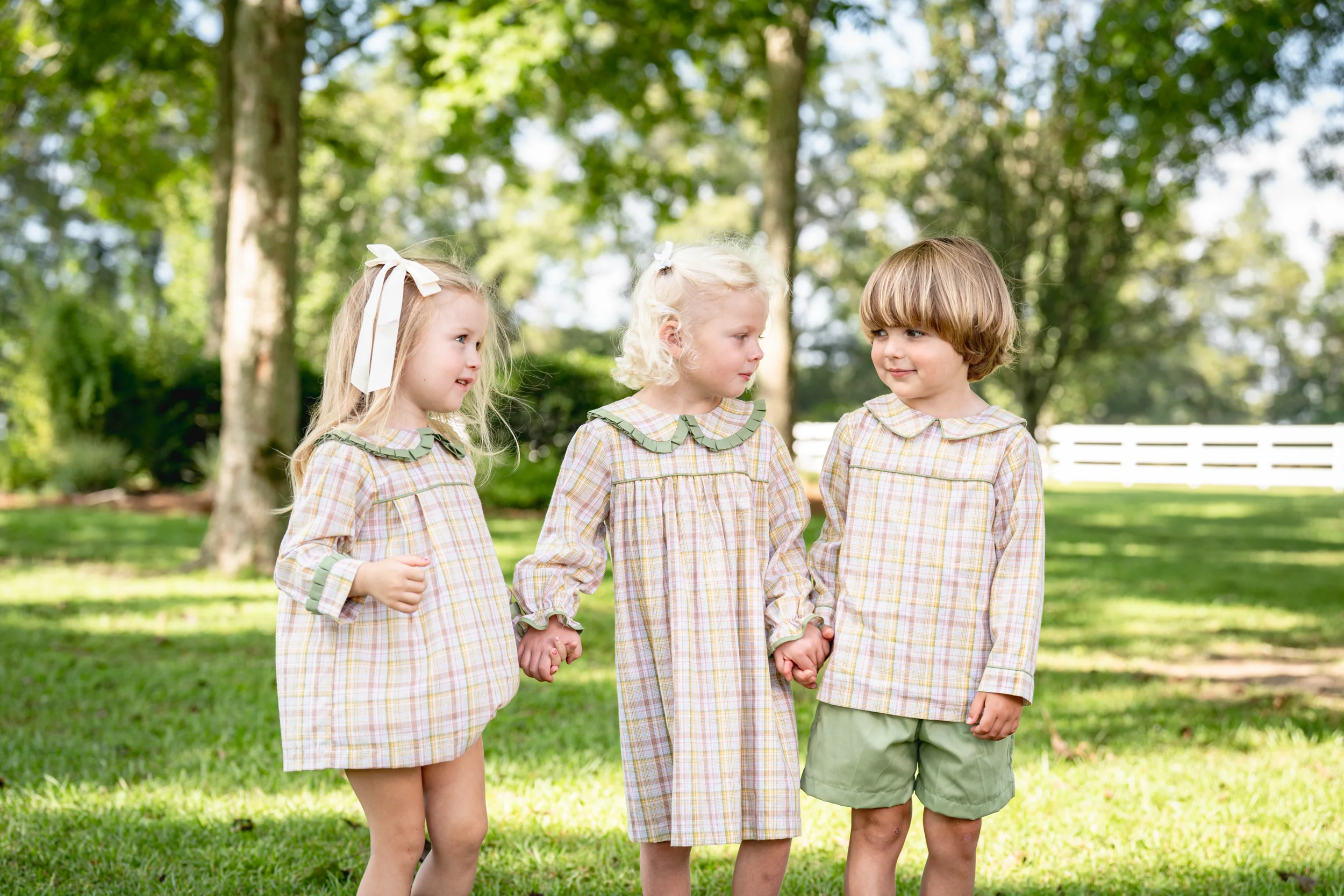 Benjamin Harvest Fields Plaid Short Set - Image 2