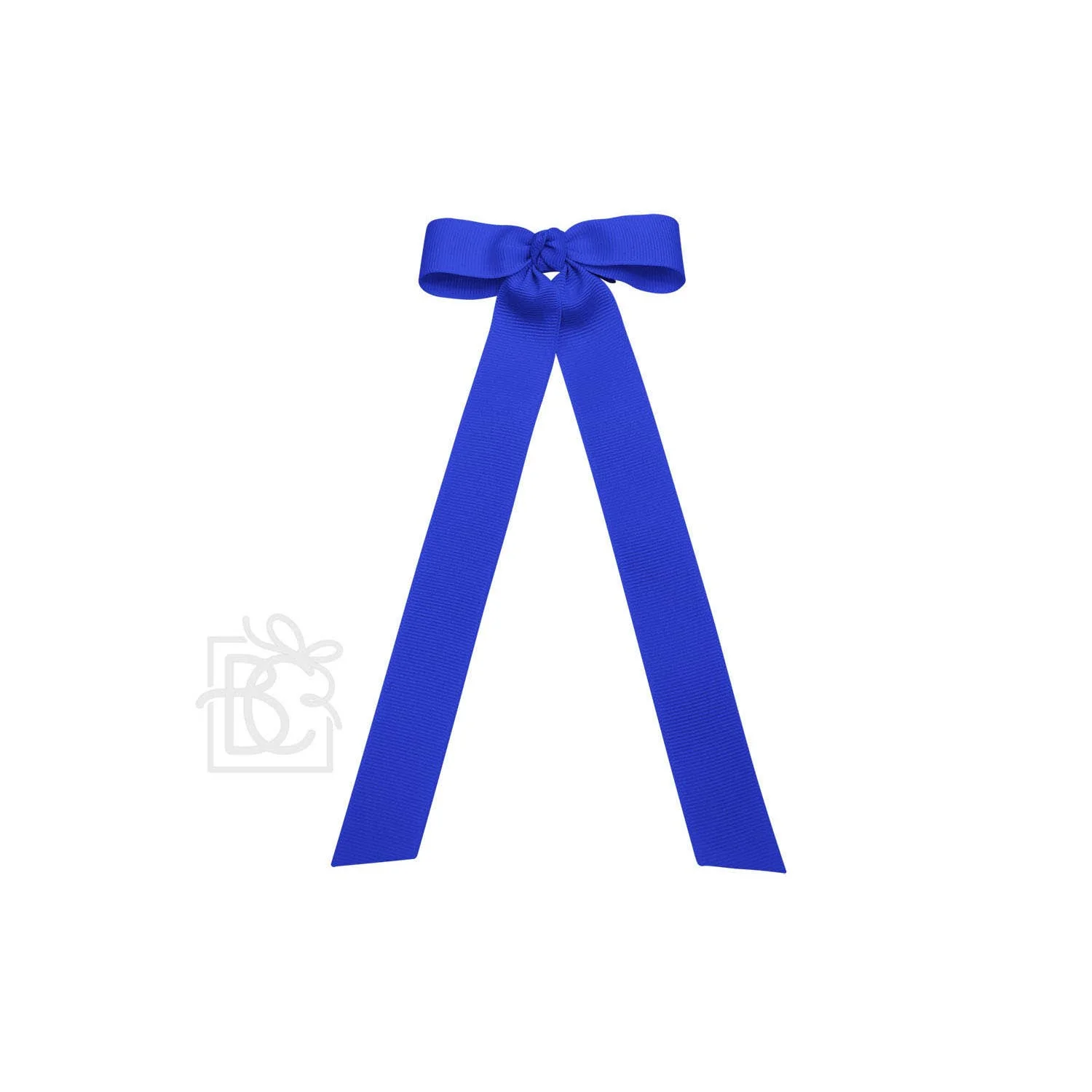 Beyond Creations, LLC - FLAT BOW W/ 7" STREAMERS ON ALLIGATOR CLIP: 3.5" W/ 7" Streamers / RED - Image 15