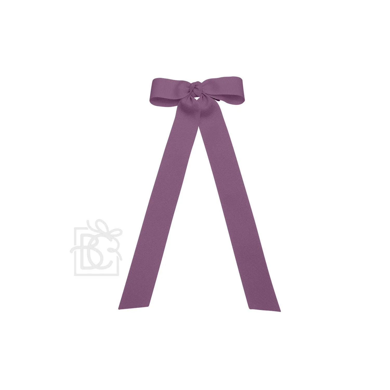 Beyond Creations, LLC - FLAT BOW W/ 7" STREAMERS ON ALLIGATOR CLIP: 3.5" W/ 7" Streamers / RED - Image 18