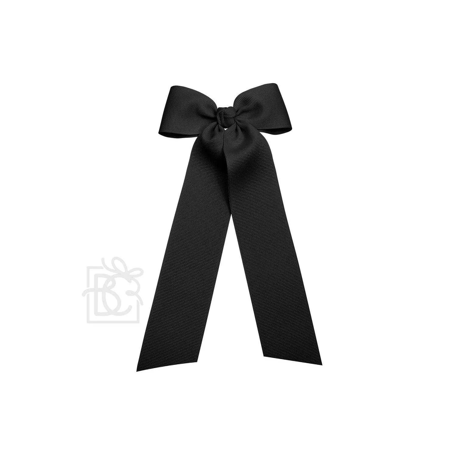 Beyond Creations, LLC - FLAT BOW W/ 7" STREAMERS ON ALLIGATOR CLIP: 3.5" W/ 7" Streamers / RED - Image 25