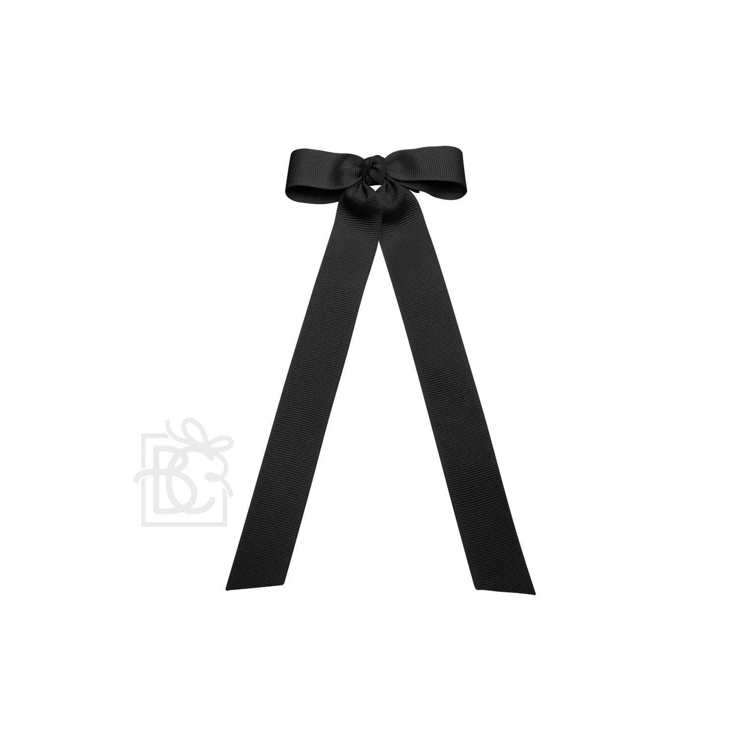 Beyond Creations, LLC - FLAT BOW W/ 7" STREAMERS ON ALLIGATOR CLIP: 3.5" W/ 7" Streamers / RED - Image 5