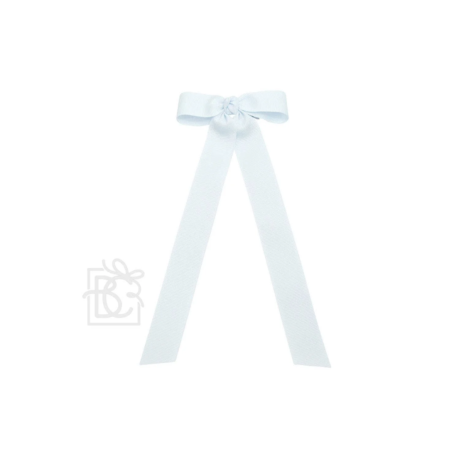 Beyond Creations, LLC - FLAT BOW W/ 7" STREAMERS ON ALLIGATOR CLIP: 3.5" W/ 7" Streamers / RED - Image 6