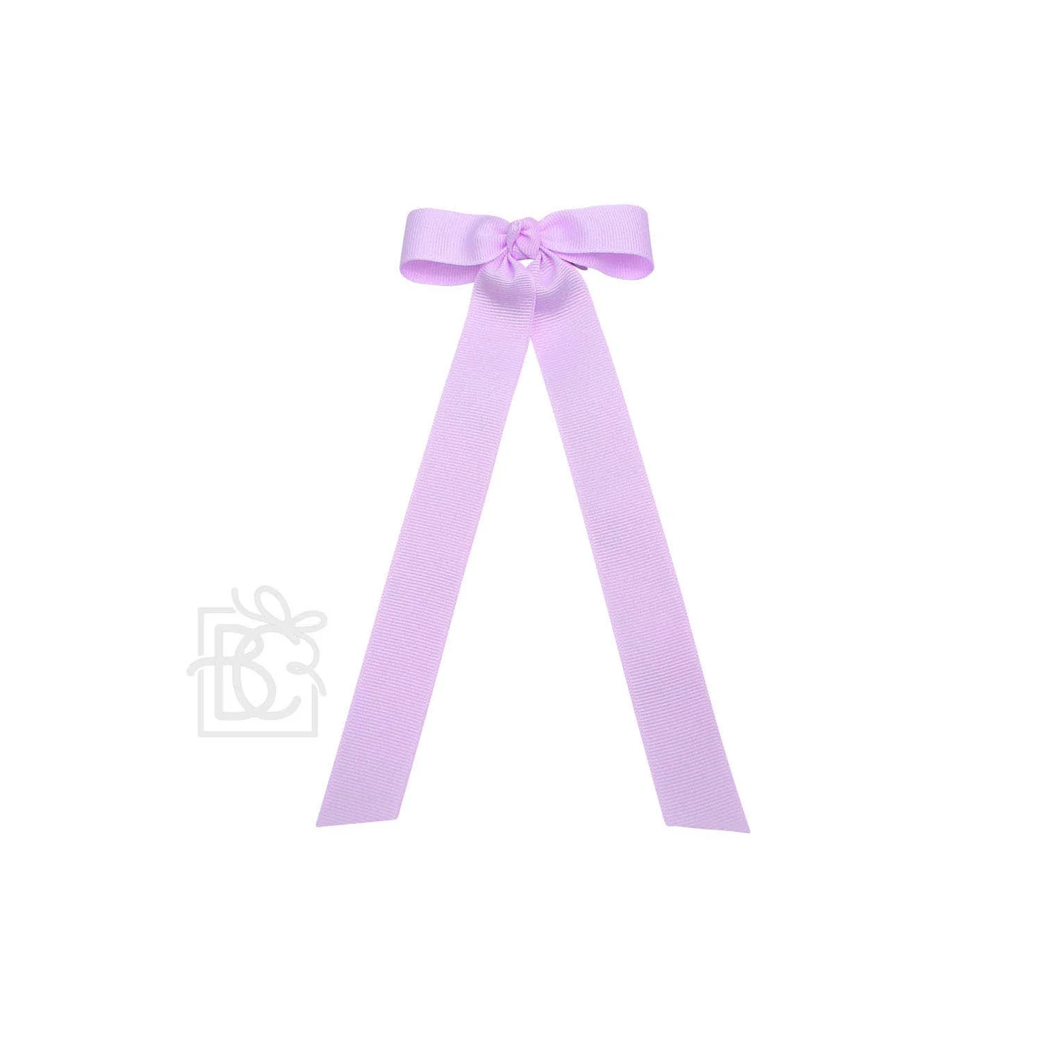 Beyond Creations, LLC - FLAT BOW W/ 7" STREAMERS ON ALLIGATOR CLIP: 3.5" W/ 7" Streamers / WHITE - Image 17