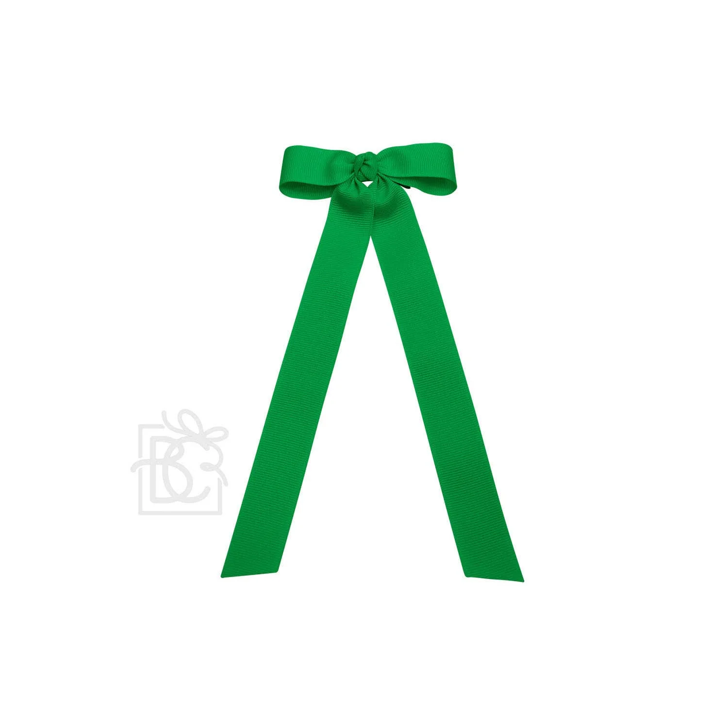 Beyond Creations, LLC - FLAT BOW W/ 7" STREAMERS ON ALLIGATOR CLIP: 3.5" W/ 7" Streamers / WHITE - Image 20