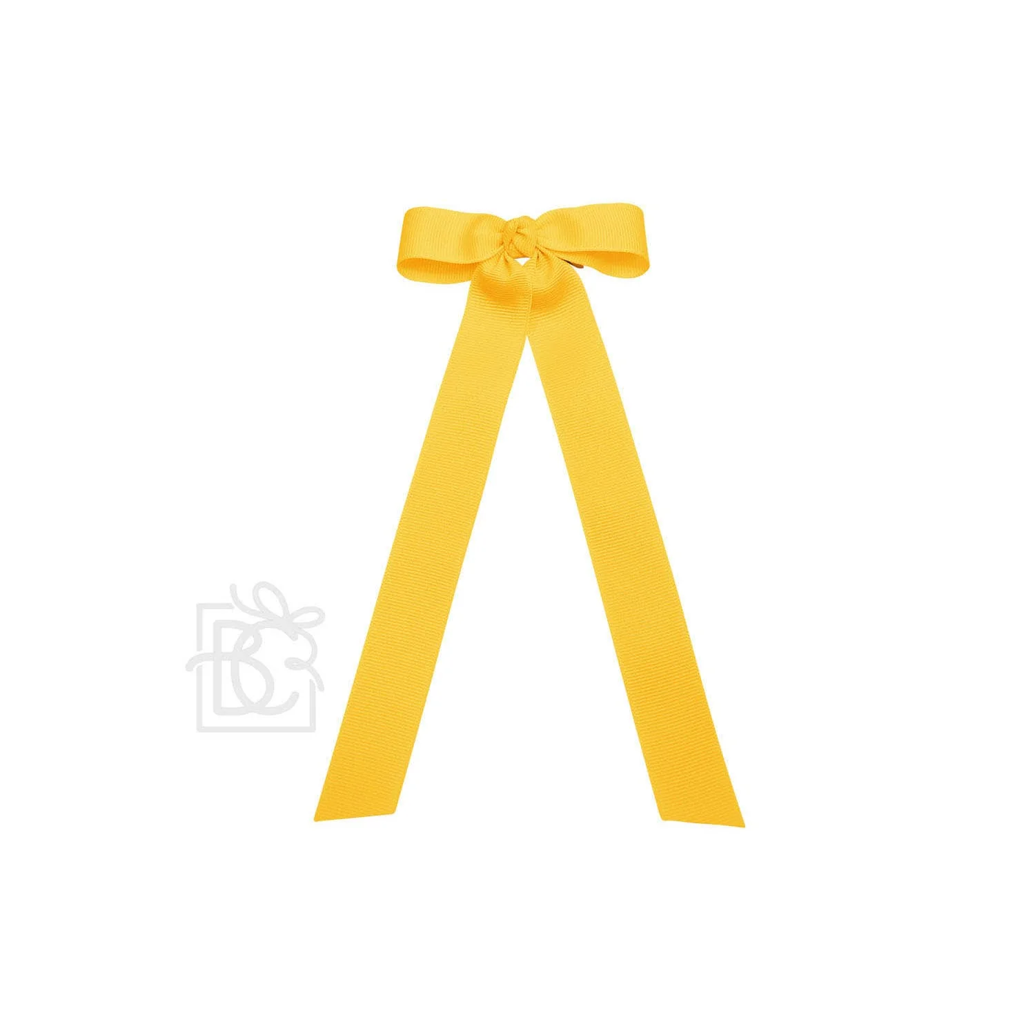 Beyond Creations, LLC - FLAT BOW W/ 7" STREAMERS ON ALLIGATOR CLIP: 3.5" W/ 7" Streamers / WHITE - Image 21