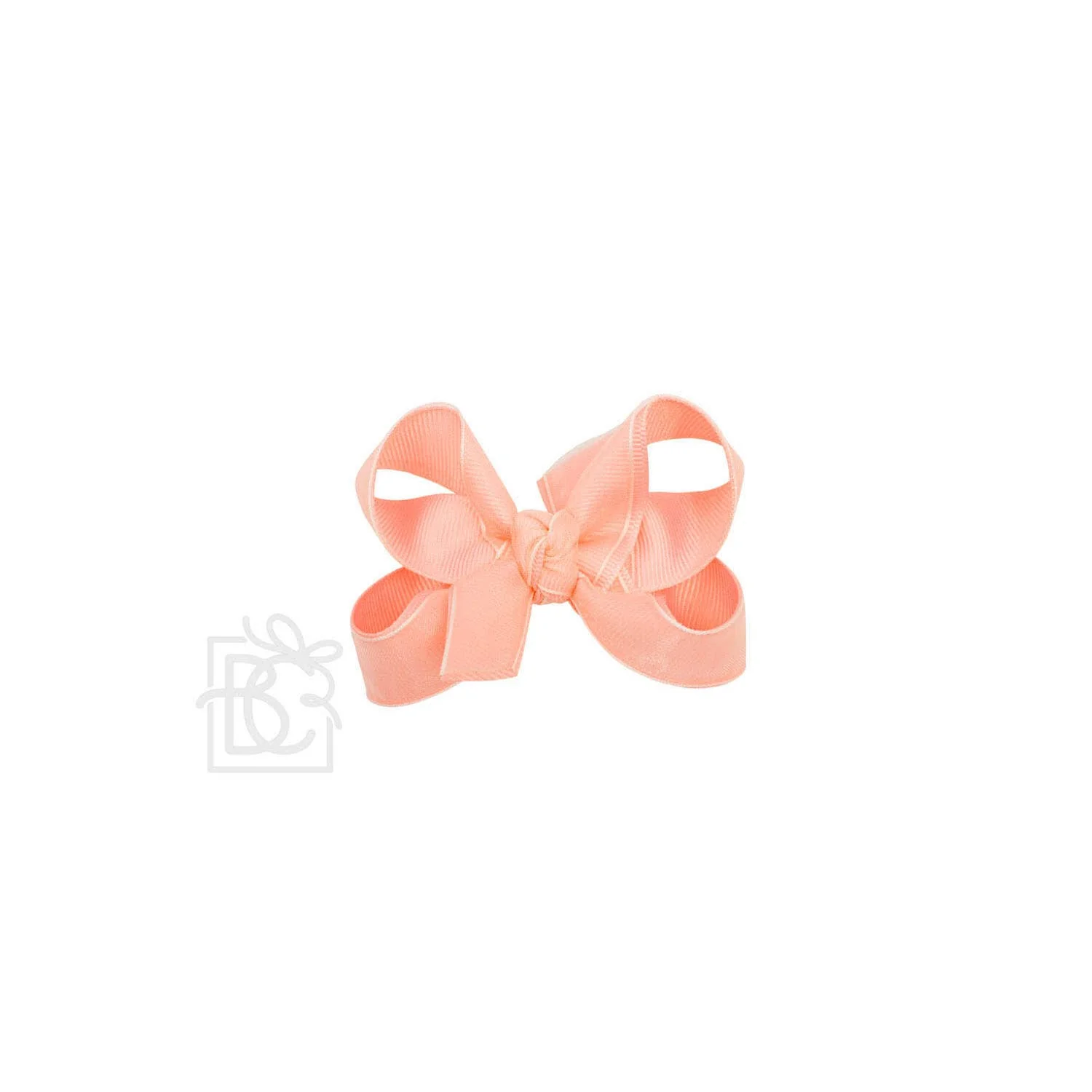 Beyond Creations, LLC - LAYERED ORGANZA/GROSGRAIN BOW ON CLIP: 4.5" Large - 1.5" Ribbons on Alligator Clip / ANTIQUE WHITE - Image 20